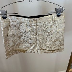 Dolce and Gabbana - gold shorts
